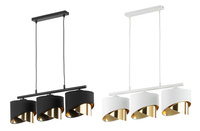 Lampa wisząca GRANT BLACK/GOLD TK Lighting 4824