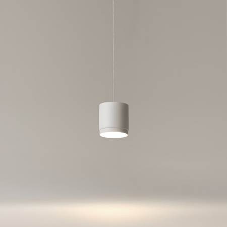 Biała lampa wisząca tuba 8,2cm na żarówkę GX53 Polar P088PL-GX53-W Maytoni