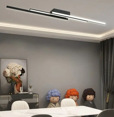 Lampa sufitowa czarna AMAROO LED Reality 639603-30