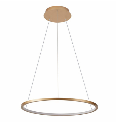 Lampa wisząca złota VINOLA 40cm LED Italux PND-56135B-040RPC-GD-3KS4K