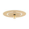 Okrągła lampa sufitowa z rafii o średnicy 60cm CALMA SABIA RAFIA 1XE27 Tk Lighting 11351