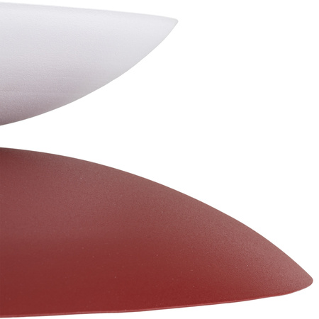 Lampa wisząca z białym szklanym kloszem VERADO BURGUND 1 Tk Lighting 11768