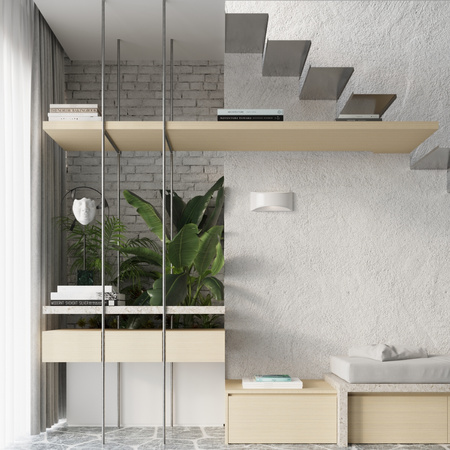 Kinkiet lakierowany biały VIXEN Sollux Lighting SL.1048