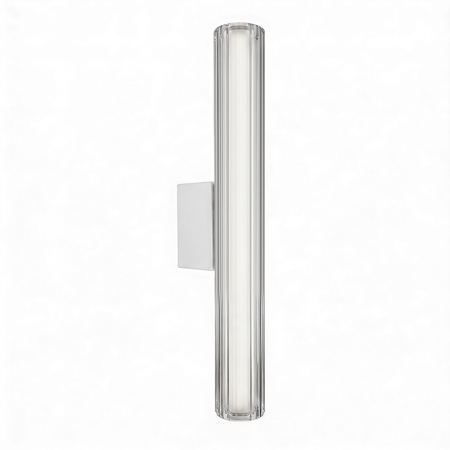 Kinkiet Linea szklana tuba 45 cm biały LED CCT Light Prestige LP-0510/1W-45 WH