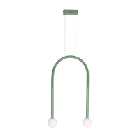 LAMPA WISZĄCA ciekawy projekt ENIGMA ZIELONA MAXLIGHT P0522 