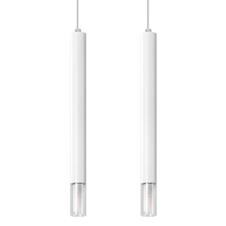 Lampa wisząca WEZYR metal szkło Sollux Lighting SL.0958 SL.0961