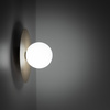 Kinkiet z mleczną szklaną kulą PIXI SABIA 1XG9 Tk Lighting 11334