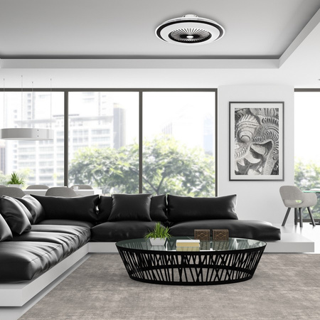 Plafon ZONDA LED 48W Milagro ML8339 z wentylatorem sterowana pilotem