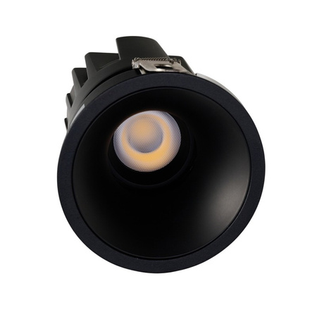 Czarne oczko sufitowe MIRT IP65 15W 4000K BK AZZARDO AZ7097