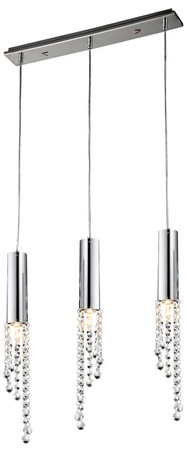 DUERO LAMPA WISZĄCA 3X3W LED GU10 CHROM Candellux 33-25272