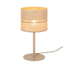 Lampka nocna DORMA WOOD JUTA jasne drewno 1xE27 Tk Lighting 16227