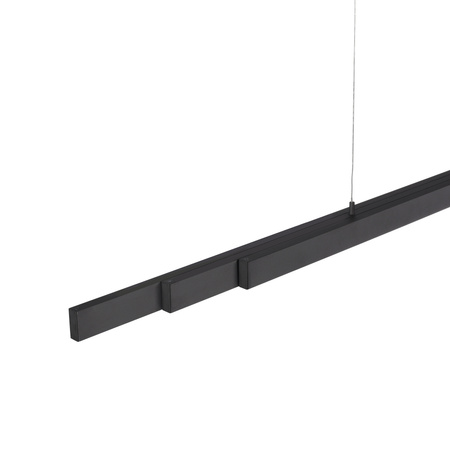 Lampa wisząca liniowa rozsuwana w kolorze antracytowym LED 3000K LUZI Paul Neuhaus 11660-13