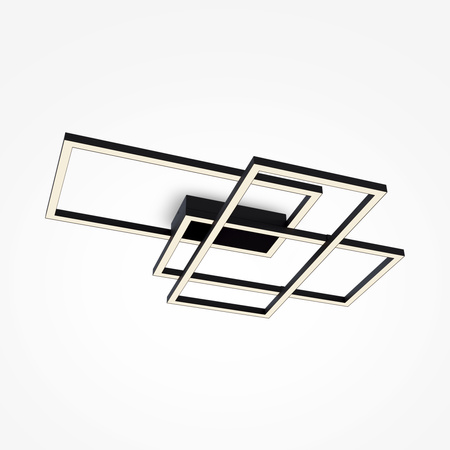 Lampa sufitowa LINE LED Maytoni czarna MOD015CL-L80B