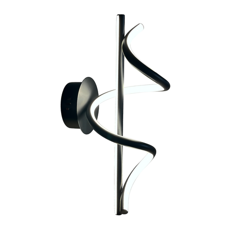 Kinkiet TWIST BLACK 12W LED Milagro ML1058