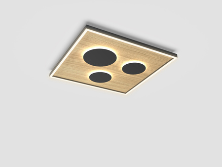 Lampa sufitowa, plafon DIJON 60cm LED Wofi Premium 9012-306L ze ściemniaczem