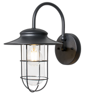 Kinkiet ogrodowy INDUSTRIAL E27 Zuma Line 17068-WD