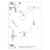 Lampa wisząca UGO 40 Sollux SL.0265