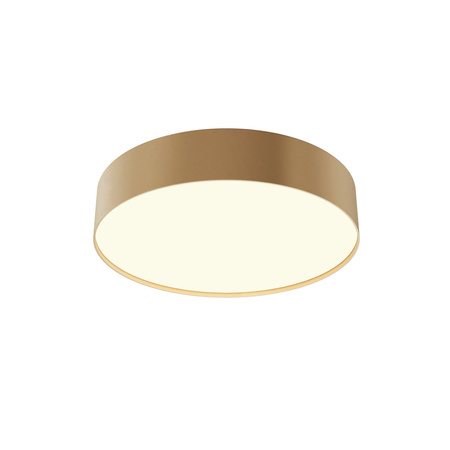Plafon o średnicy 30cm ze złotą matową obramówką LED 3000K Zon C032CL-36W3K-RD-MG Maytoni