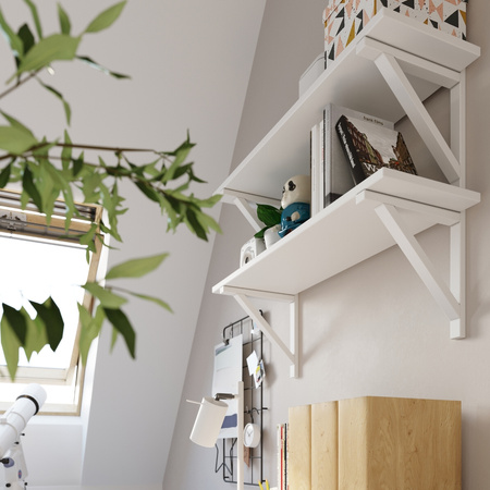 Lampa biurkowa RING biała Sollux SL.1090