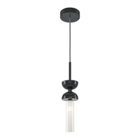 Pojedyńcza czarna lampa wisząca 1xG9 Kyoto MOD178PL-01B Maytoni