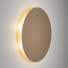 Płaski okrągły kinkiet 40cm w kolorze beżowym podświetlający ściane LUNA SABIA 4xG9 Tk Lighting 10625