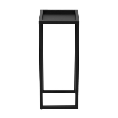 Czarny minimalistyczny kwietnik KS-07 KWIETNIK ECO M z serii KAJA HOME