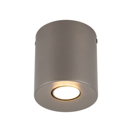 Okragła tuba o średnicy 11cm w odcieniu brązu ORION M NEW BROWN 1XGU10 Tk Lighting 11341