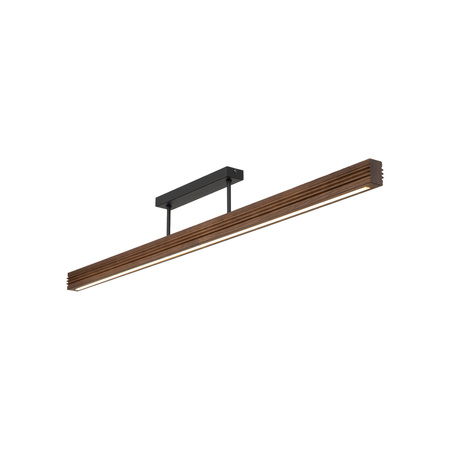 Podłużna lampa sufitowa 120cm VIGA WOOD LED SOSNA SZCZOTKOWANA ORZECH Tk Lighting 11692