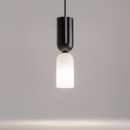 Lampa wisząca czarno-biała Memory MOD177PL-01B Maytoni
