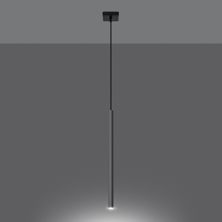 Lampa Wisząca PASTELO 1 chrom Sollux SL.1199