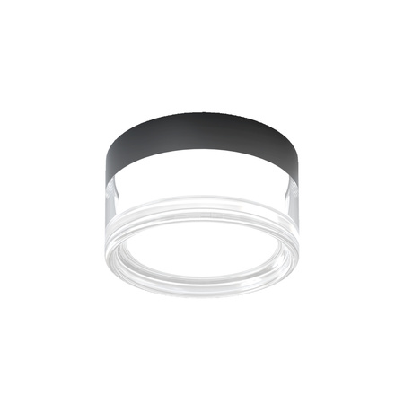 Lampa sufitowa plafon do łazienki 14cm IP65 LED wybór barwy światła Enios Italux PLF-63829-BK