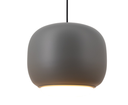 6026-117 Lampa wisząca jedynka Positano szara