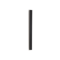 Czarny płaski kinkiet pionowy 118cm podświetlający ściane 3000K IP20 COMMA LED M Nowodvorski 11877