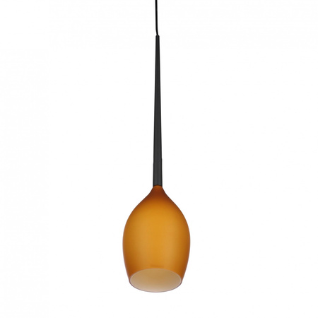 Lampa wisząca pojedyńcza IZZA 1 Amber 1xE14 Azzardo AZ1221