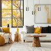 Lampa wisząca Arcadia Gold 3xE27 Milagro ML1817