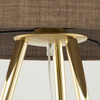 UMBERTO BROWN GOLD LAMPA PODŁOGOWA 1 TK Lighting 16032