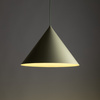 Lampa wisząca duży stożek o średnicy 50cm w kolorze pistacjowym CONO XL PISTACIO 1xE27 Tk Lighting 11420