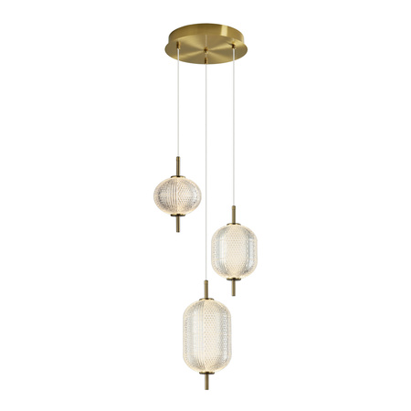 Lampa wisząca Corado LED 3000K Italux PND-81438-3-GD