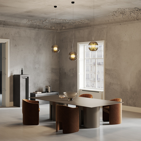Lampa wisząca REBEL GOLD LED Maytoni MOD322PL-L6G3K