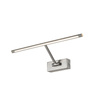 Kinkiet, galeryjka MONALISA 46 SATIN NICKEL LED 3000K Azzardo AZ2646