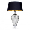 Lampa stołowa BRISTOL Transparent Black 4Concepts L046311514