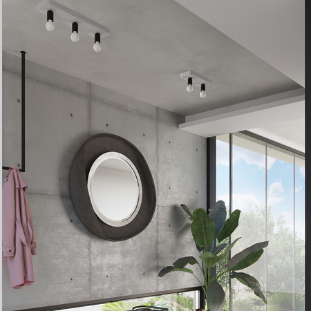 Lampa sufitowa oprawa TAVO 1 betonowa Sollux Lighting SL.1156