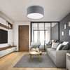 Lampa sufitowa plafon RONDO GRAY 50cm TK Lighting 3333