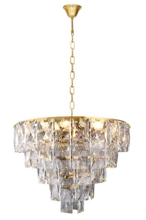 Lampa wisząca kryształowa CHELSEA GOLD Milagro ML6002