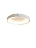 MaxLight Plafon LED 50W 3000K CRI90 biały Ø40 cm, metal+akryl - zintegrowane źródło (IP20)