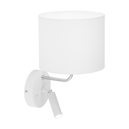 RICHI WHITE /SILVER KINKIET 2 E27 + G9 TK Lighting 4236