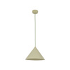 Lampa wisząca stożek w kolorze pistacjowym 26cm CONO M PISTACIO 1xE27 Tk Lighting 11418