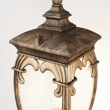 Klasyczna lampa stojąca ogrodowa 113cm 1xE27 Fleur O414FL-01GB1 Maytoni