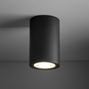Czarna tuba wysokość 10cm IP44 FLARE BLACK 1xGU10 Tk Lighting 10583
