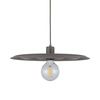 Lampa wisząca pojedyńcza w odcieniu brązu ONDA NEW BROWN 1xE27 Tk Lighting 11408